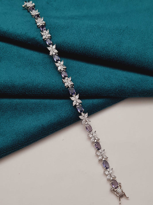 FANCY CZ TENNIS BRACELET