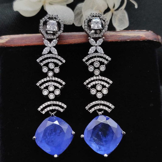 TRENDY CZ EARRINGS