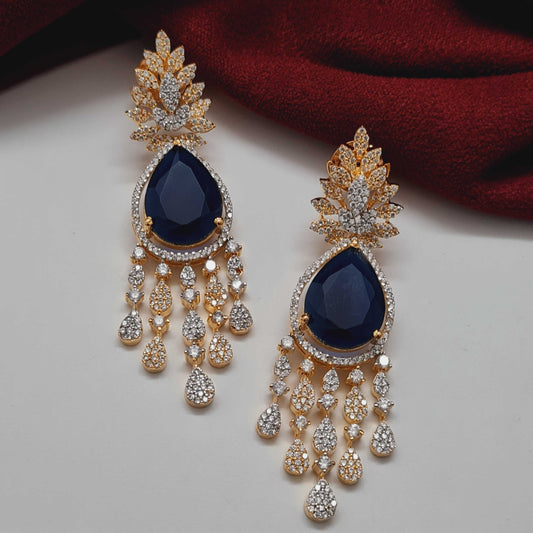 TRENDY CZ EARRINGS