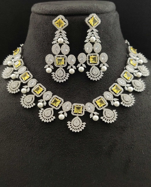 DESIGNER CZ NECKLACE