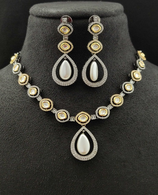 AD KUNDAN FUSION NECKLACE