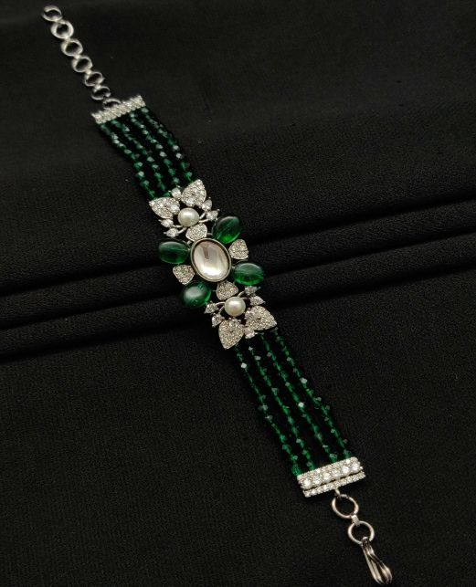 BEADED FANCY AD BRACELET