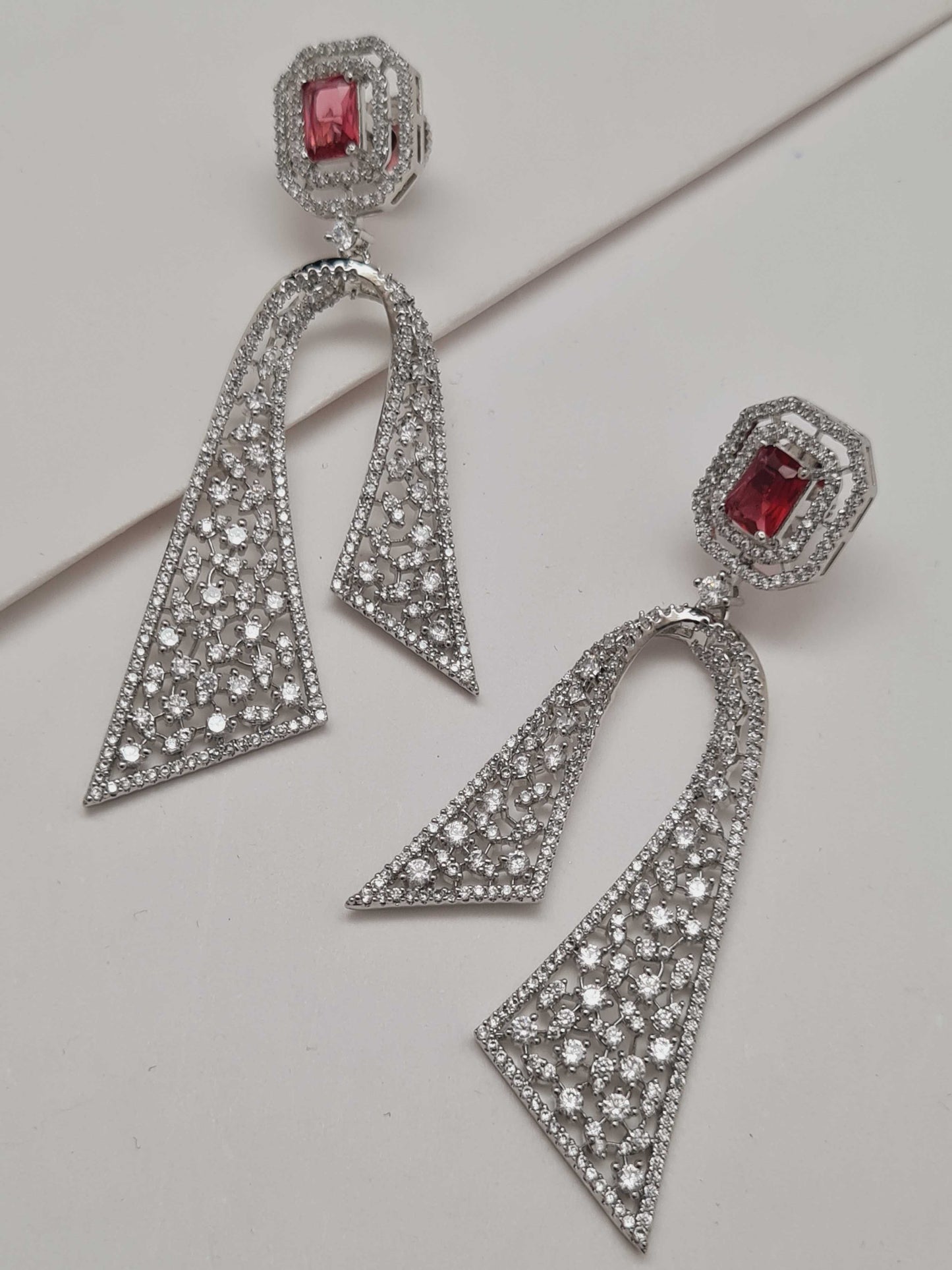 ELEGANCE CZ EARRINGS