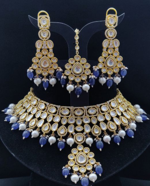 PEARL ELEGANT KUNDAN NECKLACE