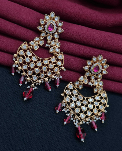 CLASSIC KUNDAN EARRINGS