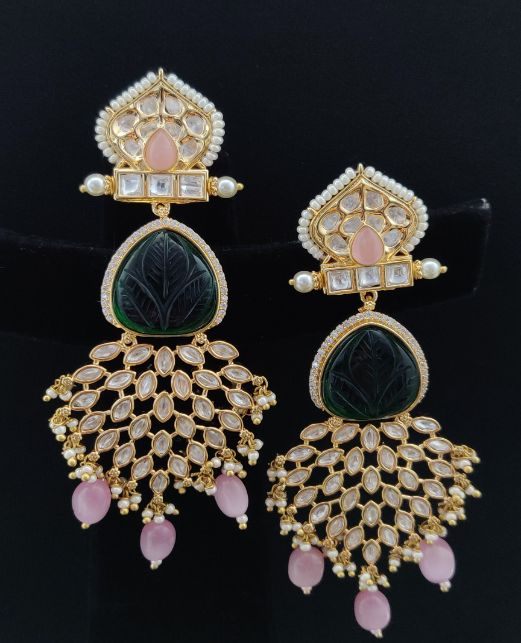 CLASSIC KUNDAN EARRINGS