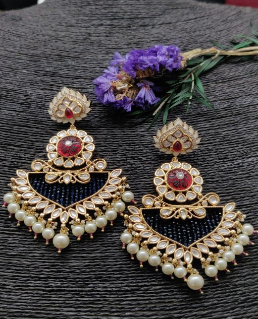 DESIGNER KUNDAN EARRINGS