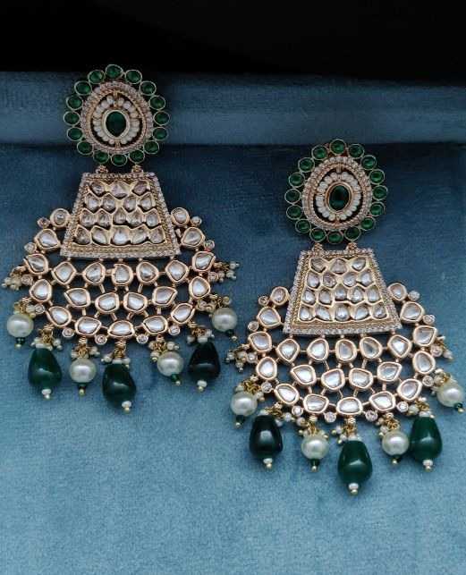 CLASSIC KUNDAN EARRINGS