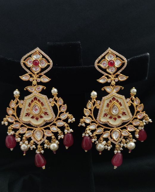 DESIGNER KUNDAN EARRINGS