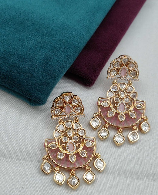 CLASSIC KUNDAN EARRINGS