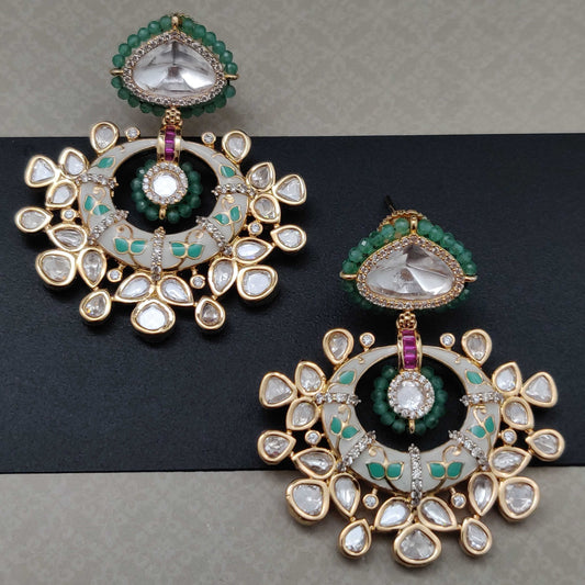 ELEGANT KUNDAN EARRINGS