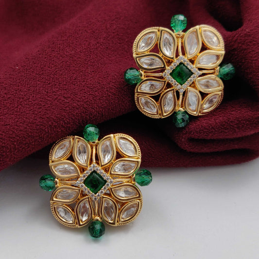 ELEGANT KUNDAN STUDS