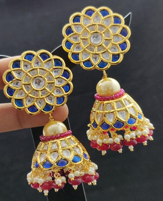 PEARL KUNDAN JHUMKI