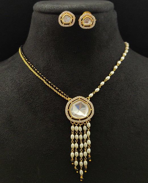 FANCY KUNDAN MS PENDANT WIH POTH