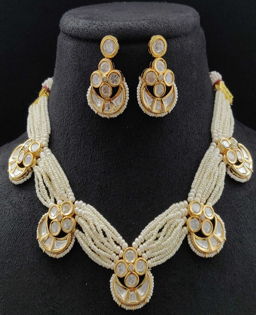 FANCY KUNDAN PEARL NECKLACE