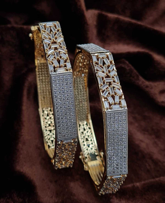 DESIGNER AD 2PC BANGLES