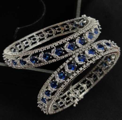 BEAUTIFUL CZ 2PC BANGLES