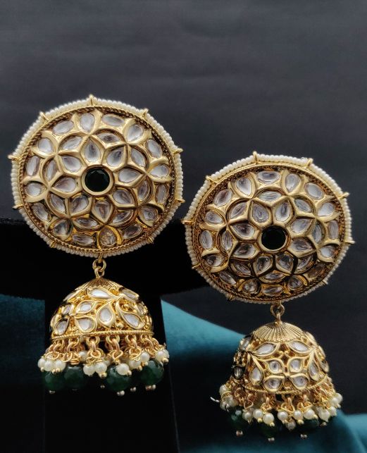 DANGLE UNCUT KUNDAN EARRINGS