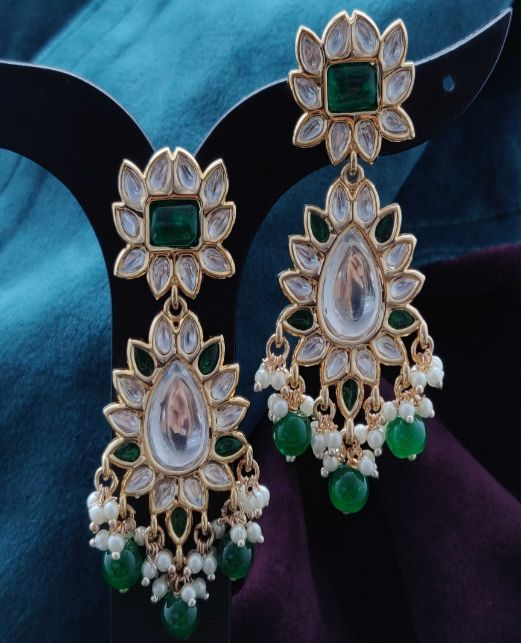 FANCY KUNDAN EARRINGS