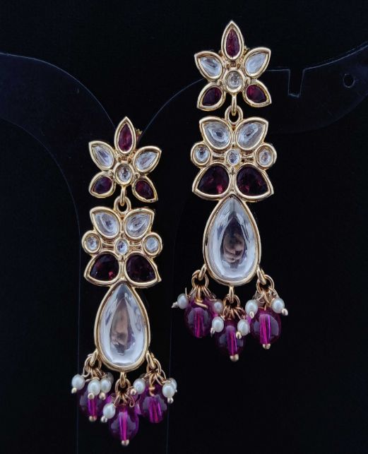 FANCY KUNDAN EARRINGS