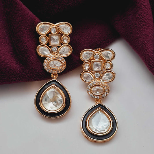 DANGLE KUNDAN EARRINGS