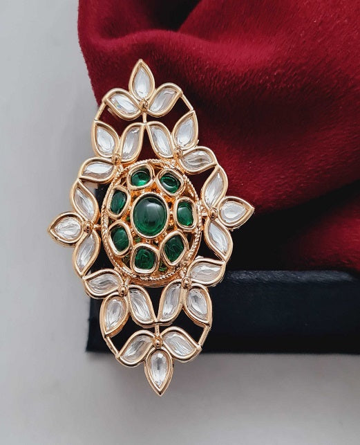 DESIGNER KUNDAN FINGER RINGS