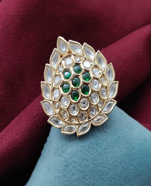 CHARMING KUNDAN FINGER RINGS