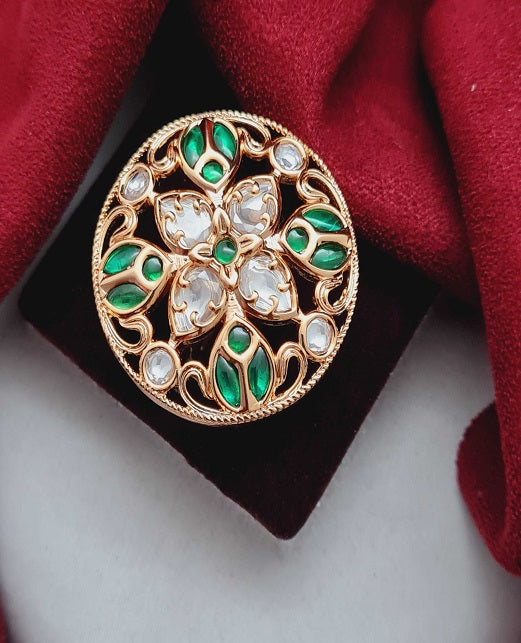 CLASSICAL KUNDAN FINGER RINGS