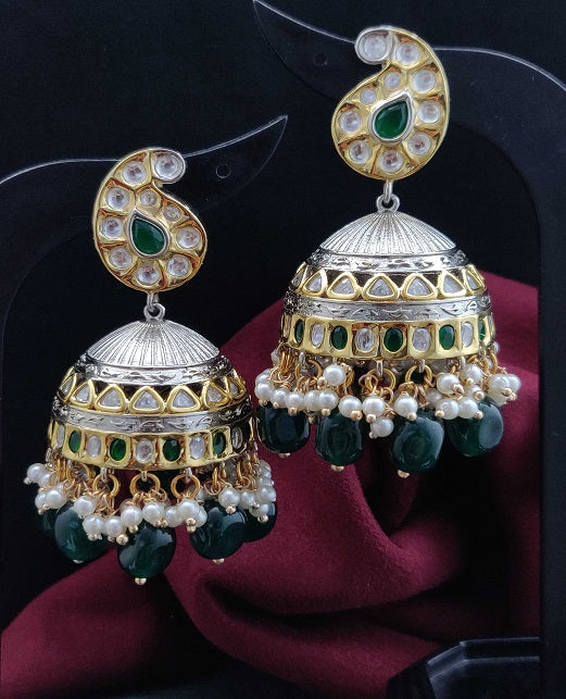 ELEGANT KUNDAN JHUMKI