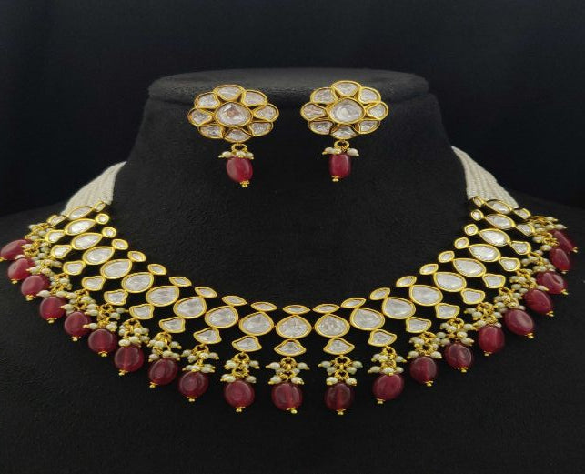 PEARL KUNDAN NECKLACE