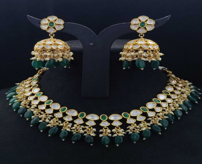 PEARL UNCUT KUNDAN NECKLACE