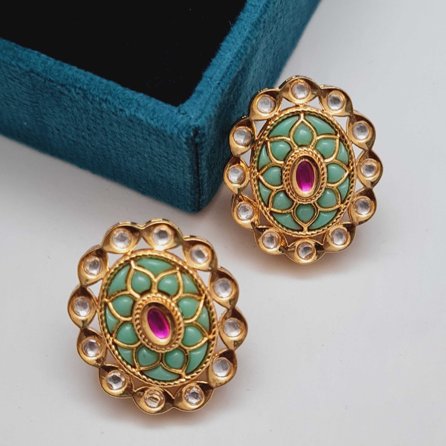 FANCY KUNDAN STUDS