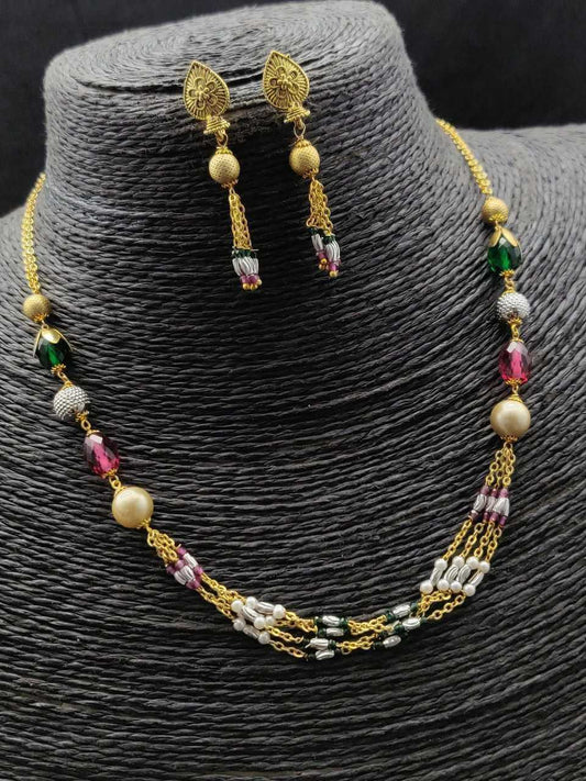 BEADED FANCY ANTIQUE MALA SETS