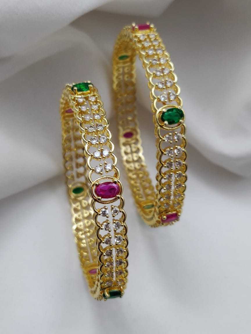 SPARKLE AD 2PC BANGLES