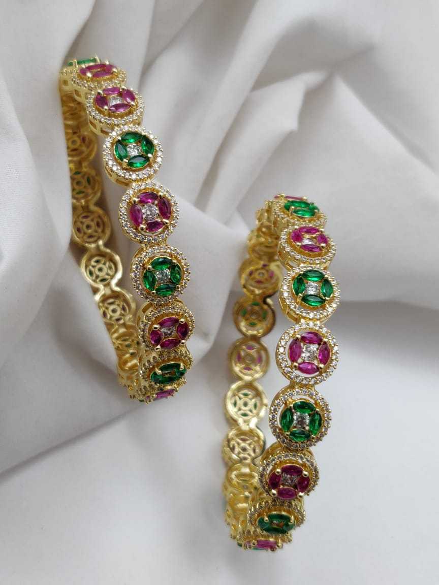 CLASSIC CZ 2PC BANGLES