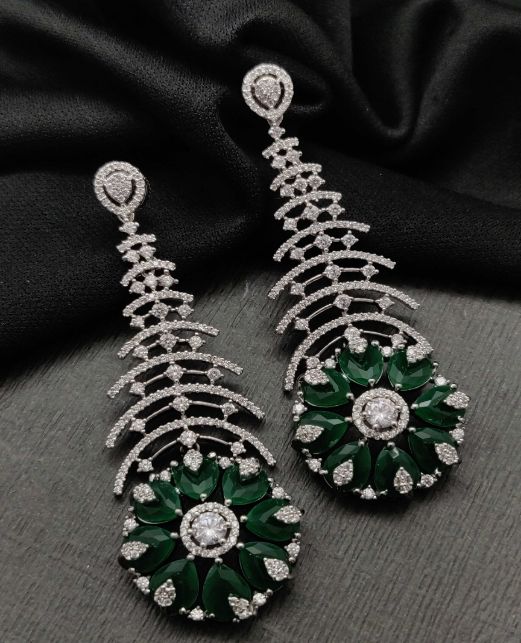 ELEGANT CZ EARRINGS