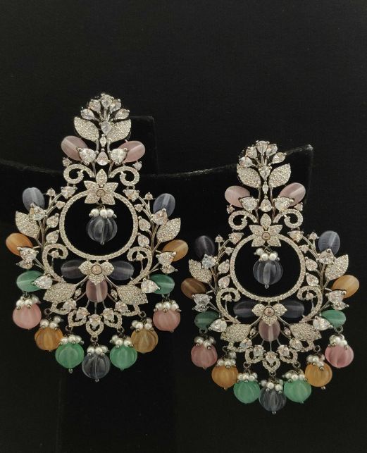 EMBELLISHED AD EARRINGS