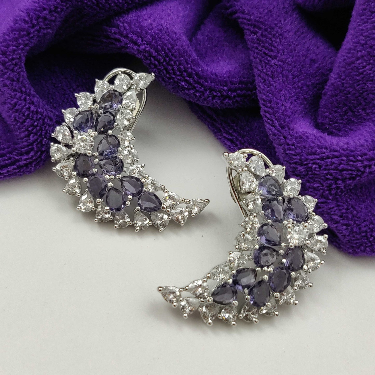 ELEGANT CZ EARRINGS