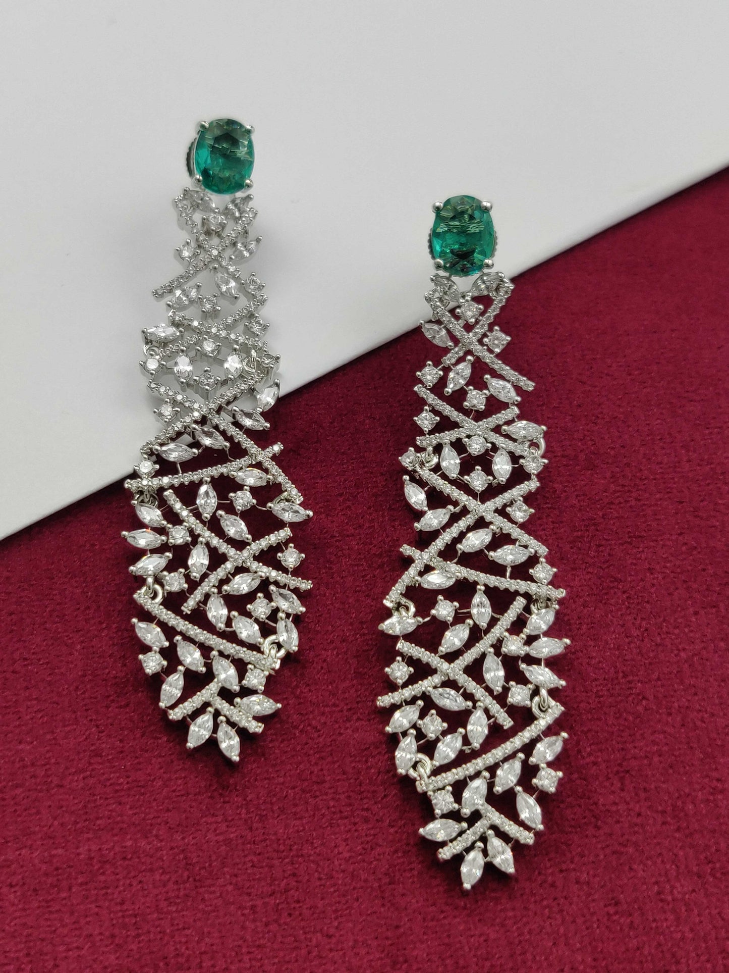 DESIGNER CZ EARRINGS