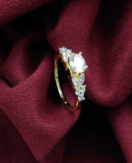 DELICATE CZ FINGER RINGS