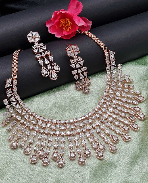 DESIGNER CZ NECKLACE