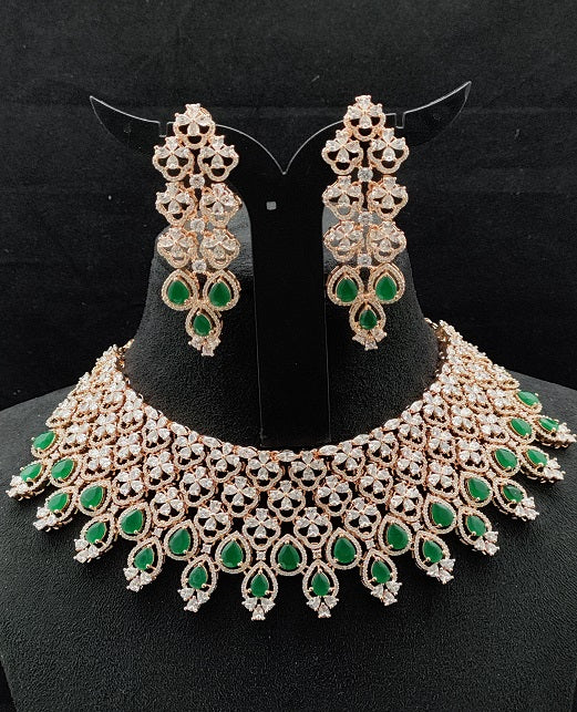 EMBELLISHED AD NECKLACE