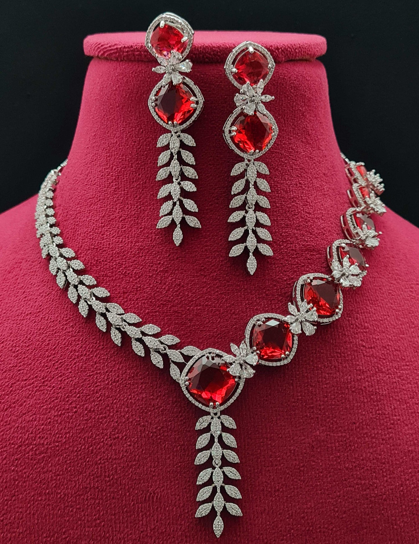 DESIGNER CZ NECKLACE