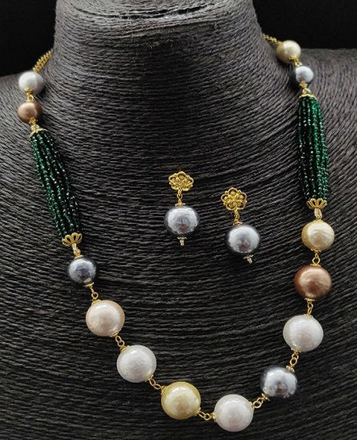 PEARL BEADED ANTIQUE MALA SETS