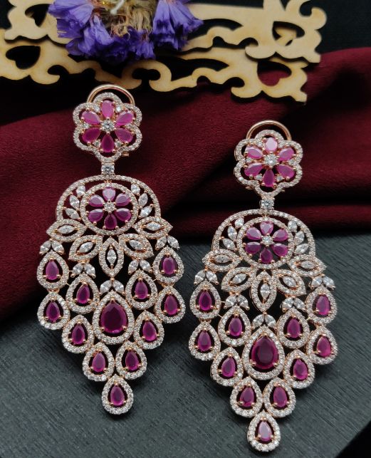 DESIGNER CZ EARRINGS