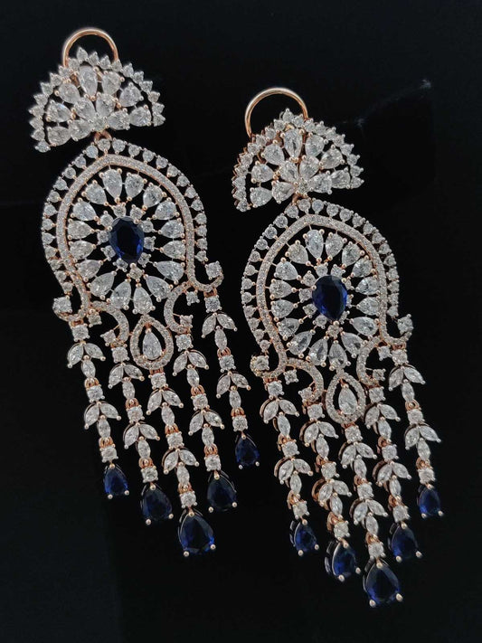 DANGLING CZ EARRINGS