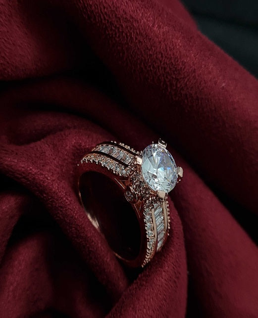 DELICATE CZ FINGER RINGS