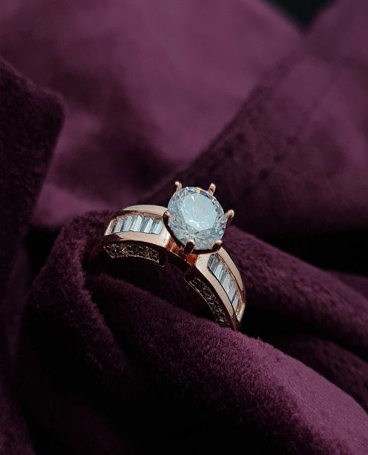 DELICATE CZ FINGER RINGS