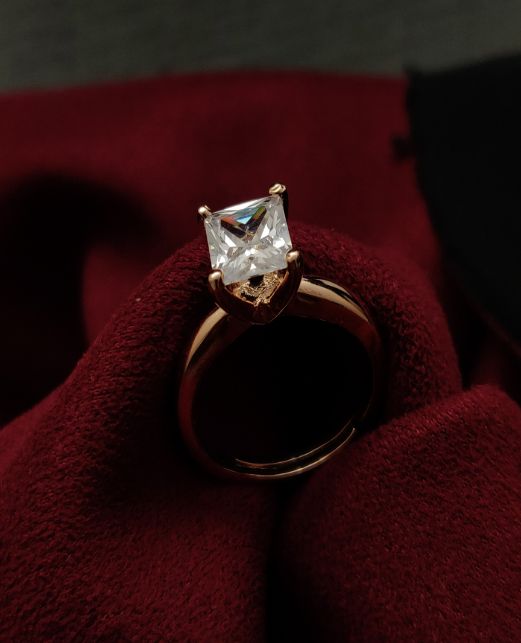 SOLITAIRE CZ FINGER RINGS