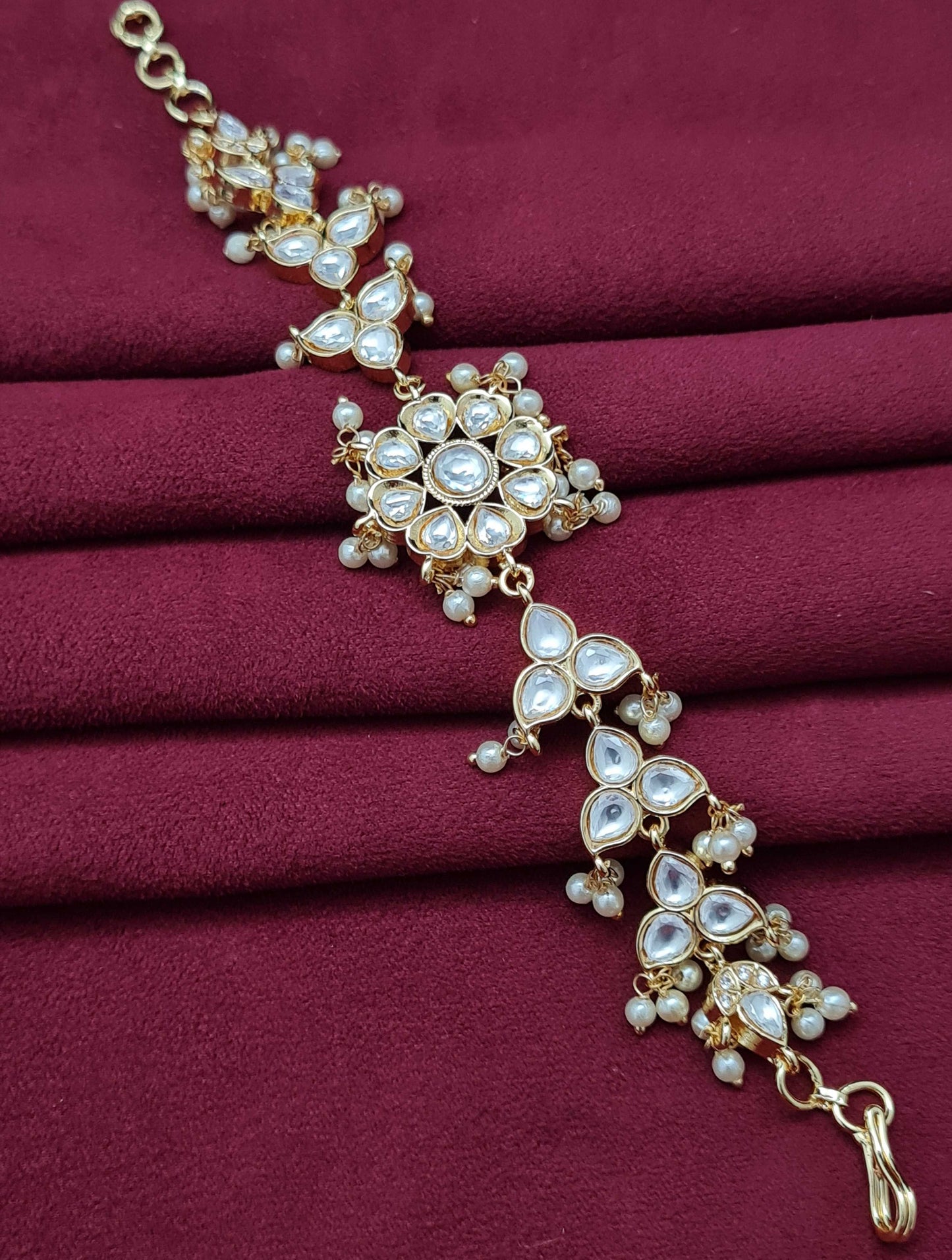 PEARL CLASSIC KUNDAN BRACELET